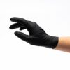 Disposable Black Gloves, 100pc/box